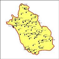 دانلود نقشه شهرهای استان فارس